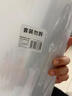 齐心（COMIX）100只装11孔资料册文件袋活页替芯袋A4十一孔袋透明资料袋文件保护袋 搭配快劳夹使用EA9000 实拍图