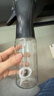 【京东物流配送】喷油壶厨房家用空气炸锅油瓶加厚食用油喷壶神器 220ml 玻璃款 黑色（一只） 【加厚玻璃】 实拍图