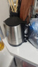 美的（Midea）【价保618】电热水壶烧水壶养生大功率304食品级不锈钢1800W快烧自动断电泡茶1.7L容量MK-SH17X103 实拍图