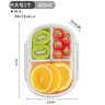 家の物语日本水果盒小学生外带便携食品级便当盒保鲜盒小饭盒坚果盒密封盒 实拍图