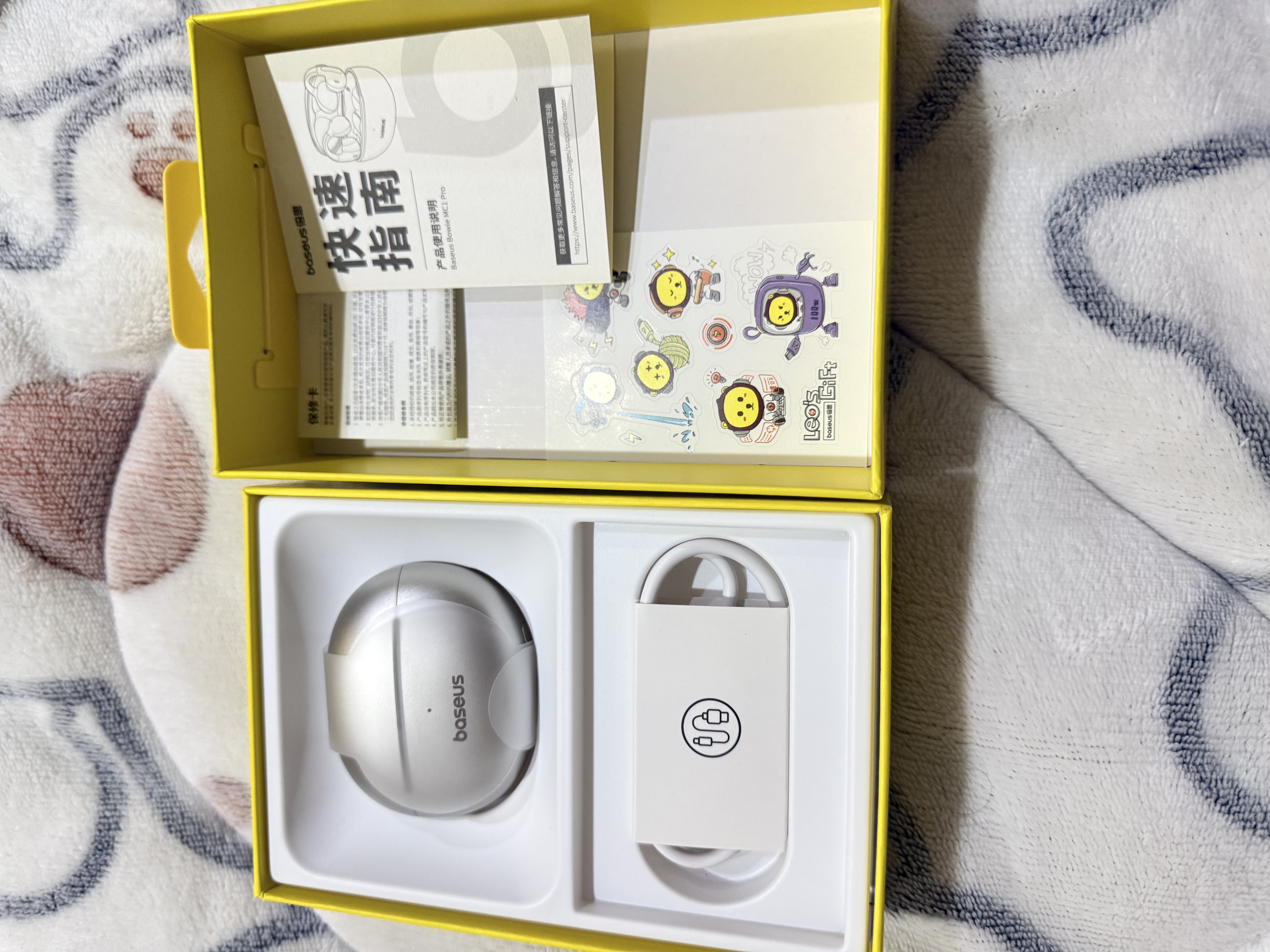 倍思MC1pro AI翻译蓝牙耳机【明星同款】耳夹式开放式不入耳运动通话降噪气传导适用于华为苹果手机 实拍图