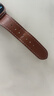MSSM适用苹果手表表带apple watch爱马仕款iwatch S11小牛皮真皮表带ultra3/S10/9/Se3商务表带 浅棕色 实拍图
