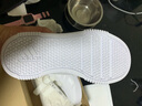 adidas阿迪达斯童鞋儿童休闲鞋春夏男童女童魔术贴运动鞋小白鞋GW1987 实拍图