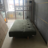 全友家居奶油风布艺沙发家用小户型沙发床折叠床雪尼尔布艺沙发家具 厂家直发【抹茶绿 | 母婴级雪尼尔】1.8米不可拆洗沙发床 5档可调+可变床+实木腿+55cm座深 实拍图