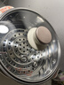 美的（Midea）电煮锅 0涂层不锈钢 宿舍小电锅 多功能家用宿舍泡面小火锅 2.6L蒸煮一体电热锅 XZC2066G 配蒸笼 实拍图