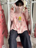 牧萌儿童防晒衣男女童防晒服夏季冰丝凉感宝宝防晒外套披肩 水蜜桃 XL 实拍图