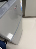 奥克斯小冰箱家用小型迷你冷藏冷冻两用出租房宿舍用节能省电寝室办公室电冰箱 【净化去味】156银色【高效保鲜 铜管速冷】42L 实拍图