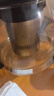青苹果带把水杯茶杯 扎啤杯啤酒杯 无铅玻璃杯可乐杯饮料杯4只装320ml 实拍图