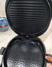 美的（Midea）电饼铛 电饼档 双面加热 家庭用煎烤机烙饼锅早餐机 加大加深烤肉抗菌电煎锅火力可调JKC30J58 实拍图