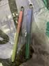 全新渐变合金触屏笔 手机电容笔平板iPad手写笔橡胶头适用苹果安卓小米通用绘画触屏笔 【芭乐粉】双拼色/柔顺手感 实拍图
