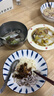 COOKSS蛋花辅食碗喂水喂奶鹰嘴碗训练吃饭硅胶吸盘碗宝宝餐盘儿童饭盒 实拍图