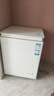 海尔（Haier）142L单温冰柜小型家用小冰柜减霜一级能效冷藏冷冻转换深冷冷柜小冰箱BC/BD-142GHW9D价保618 实拍图