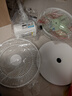 美的（Midea）【幸运草安睡1S】一级能效直流变频声控电风扇家用遥控卧室静音落地扇台式桌面抗菌大风力转页扇 实拍图