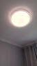 欧普照明（OPPLE）吸顶灯智控调光LED照明灯具全光谱简约奶油风圆卧 品见4白 实拍图