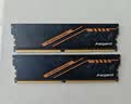 阿斯加特（Asgard）16GB DDR4 3600 台式机内存条 金伦加&TUF联名款 马甲条 精选颗粒 CL18 黑橙甲 AI电脑配件升级 实拍图