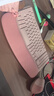 罗技（Logitech）Wave Combo 无线人体工学键鼠套装 垂直鼠标 无线蓝牙鼠标 办公键盘 无线键盘 蓝牙键盘 粉色 实拍图