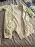 贝瑞加（Babyprints）婴儿连体衣2件装男女宝宝纯棉衣服柔软爬服家居内衣四季哈衣 绿73 实拍图