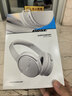BOSE QuietComfort 消噪耳机 无线消噪蓝牙耳机头戴式主动降噪耳机 QC45升级款 动态音质均衡 QC45升级款-晨雾白 实拍图