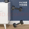 华亚（HUAYA） 哑铃环保包胶六角手铃男士家用健身器材 20KG 一对（10KG*2只） 实拍图