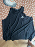 adidas谢震业同款速干简约舒适跑步背心男装夏季阿迪达斯官方   黑色   L 实拍图