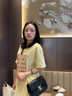 CinvaiKrose官方店小c&k包包女包2026新款斜挎包链条包生日母亲节礼物送妈妈 黑色Black【小号】送女友老婆女生走心 实拍图