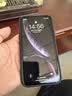 暴走 适用苹果xr手机壳 iPhone XR保护套 镜头全包防摔防指纹魔方硅胶直边撞色透明磨砂男女款 幻夜黑 实拍图