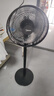 美的（Midea）【超级单品】七叶轻音立式电风扇家用柔风落地扇台式桌面小型风扇大风量节能摇头宿舍电扇 SAF30AB 实拍图