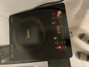 美的（Midea）[升级款]电磁炉电陶炉家用 2200W大功率新型电磁灶火锅炉 一体面板炒菜烹饪一套带锅配锅 WH2202S 实拍图