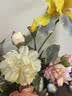花点馨意仿真花装饰花高档牡丹花束室内客厅假花插花摆件仿生绢花 3支混色 实拍图