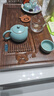 京东京造 茶盘茶托 家功夫茶盘整套茶具套装茶托盘天悦仿花梨木纹茶盘 实拍图
