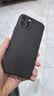 品胜 适用苹果12pro max手机壳iphone12pro max柔性液态保护套全包防摔软壳直边手机壳 黑色 实拍图