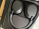 索尼（SONY）WH-1000XM5 头戴式无线耳机 蓝牙降噪耳机1000XM4升级款 网课游戏礼物送男女友学生 黑色 实拍图