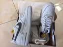 耐克NIKE男子休闲板鞋空军一号 AIR FORCE 1运动鞋HQ2037-004黑灰42 实拍图
