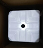 茶花塑料凳子家用加厚防滑耐磨餐椅休闲板凳方凳大号换鞋凳子4只 咖色 实拍图