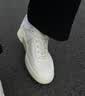 FOOT INDUSTRY 足下工业「品牌经典」极简德训鞋无内里薄底舒适时尚休闲小白鞋 古白 38 实拍图