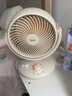 美的（Midea）【小型风扇】轻音台式桌面空气循环扇家用柔风电风扇宿舍办公迷你台扇落地扇空调伴侣 GAF18AD 实拍图
