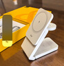 W&P苹果无线充电器三合一Magsafe磁吸15W支架快充iPhone17/16Pro Max手机airpods耳机iWatch手表wp 实拍图