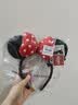 迪士尼（Disney）毛绒玩具发饰女孩扮装饰品米奇老鼠生日六一儿童节礼物 米妮发箍 实拍图