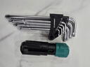 绿林（GREENER）家用梅花内六角扳手套装 米字六角螺丝刀梅花内六角加长花型9件套 实拍图