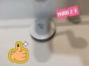 潜水艇（Submarine）SQ-39W陶瓷弹跳蘑菇头面盆下水器套装可旋转防臭下水管不分溢水口 实拍图