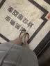 邦帛世厚底人字拖女士2026夏季坡跟增高外穿拖鞋沙滩海边度假夹脚凉拖鞋 黑色水钻人字拖（5cm） 【脚胖建议拍大一码】 38 实拍图