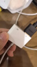 毕亚兹 适用苹果Lightning转HDMI转换器高清视频转接头iPhone手机iPad投屏显示器电视投影仪同屏连接线 实拍图