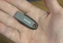 闪迪（SanDisk）128GB USB3.2 U盘 CZ550黑色 读速100MB/s 安全加密 数据恢复 学习办公电脑车载 高速大容量优盘 实拍图