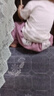 兰迪惟依 墨镜女网红韩版2021新款黑色太阳镜蹦迪个性大框方形眼镜遮阳大脸 z透灰 镜盒+镜布 实拍图
