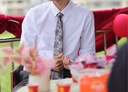 罗蒙（ROMON）纯色商务职业正装男士衬衫工装男装长袖衬衣男CS108黑色XL 实拍图