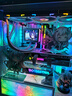 TCOMAS钛钽LG700 PRO 360白色一体式CPU水冷散热器 3.5英寸IPS屏幕 ARGB光效 支持intel/AMD 实拍图