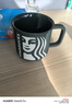 星巴克（Starbucks）墨绿色女神款陶瓷马克杯办公室咖啡杯子320ml男女生女神节礼物 实拍图