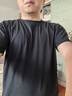 京东京造【已售300w件】男士t恤短袖男女同款衣服男装春夏打底衫黑XL 实拍图