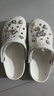 卡骆驰（CROCS）贝雅洞洞鞋男鞋女鞋轻便耐磨一脚蹬拖鞋休闲鞋百搭花园鞋|10126 白-100 39 (240mm) 实拍图
