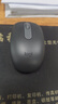 罗技（Logitech）M196 无线蓝牙鼠标 办公鼠标 笔记本商务办公家用 小巧便携 对称手型 石墨灰 实拍图